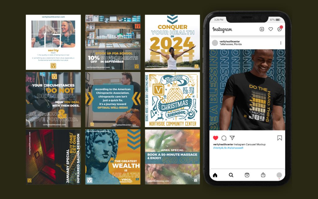 Portfolio Sample - Verity Health Center Social Media