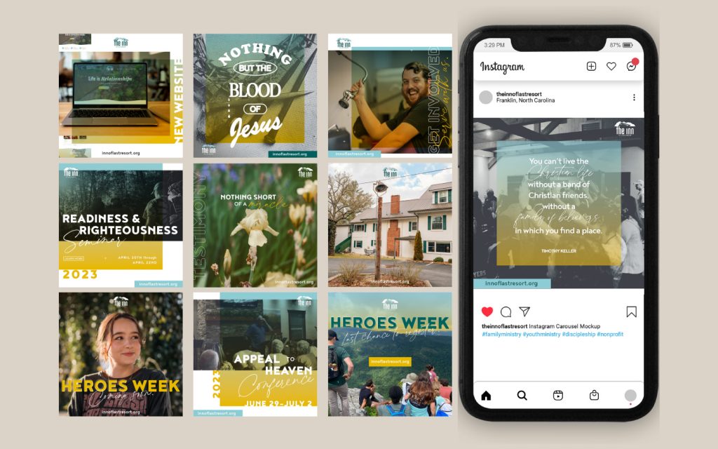 Portfolio Sample - Inn of the Last Resort Social Media